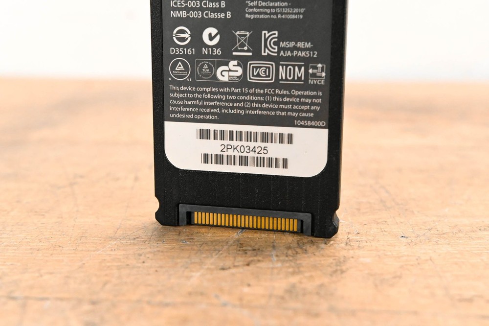 AJA PAK512 SSD Module for Ki Pro Systems CG01WEE