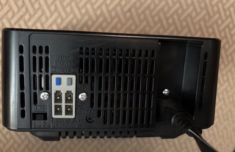 Panasonic SE-FX70 Receiver 📡 43W Wireless Rear Speaker System – Black