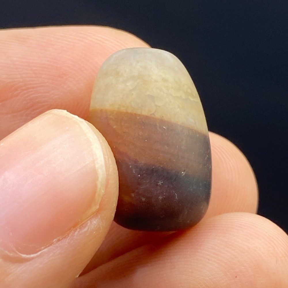 Large Authentic Ancient Tibetan Himalayan Agate Bead
