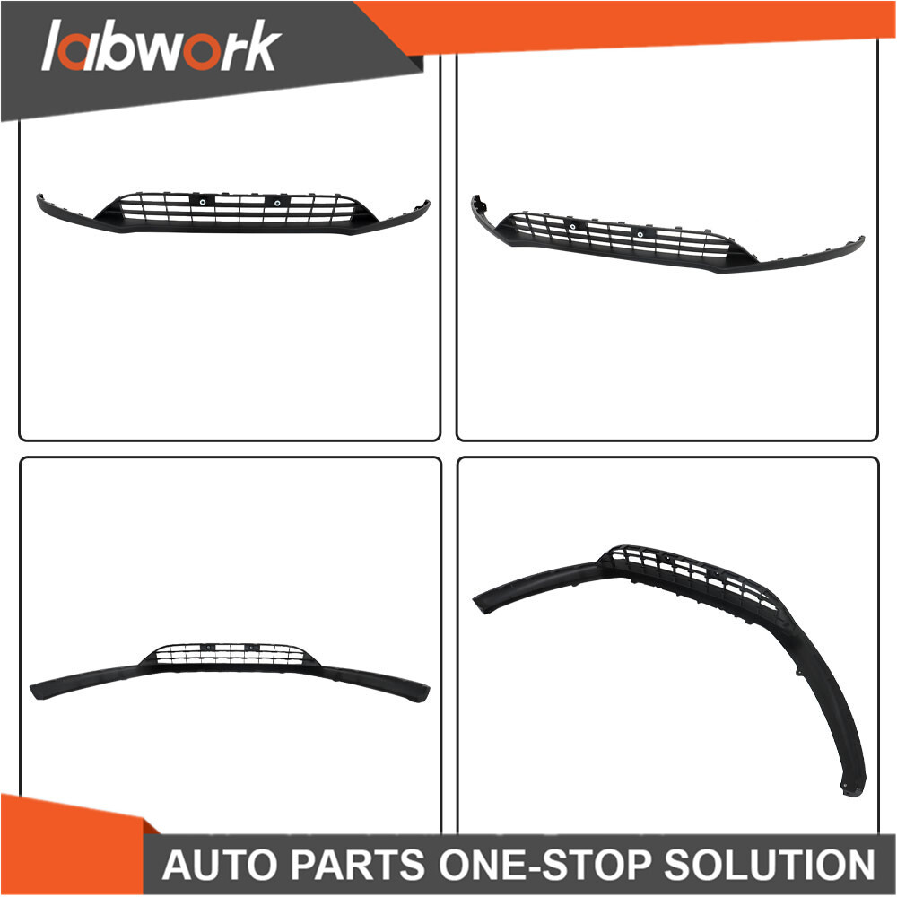 Labwork Front Bumper Lower Valance Panel Grille Grill For 2015-2018 Ford Focus