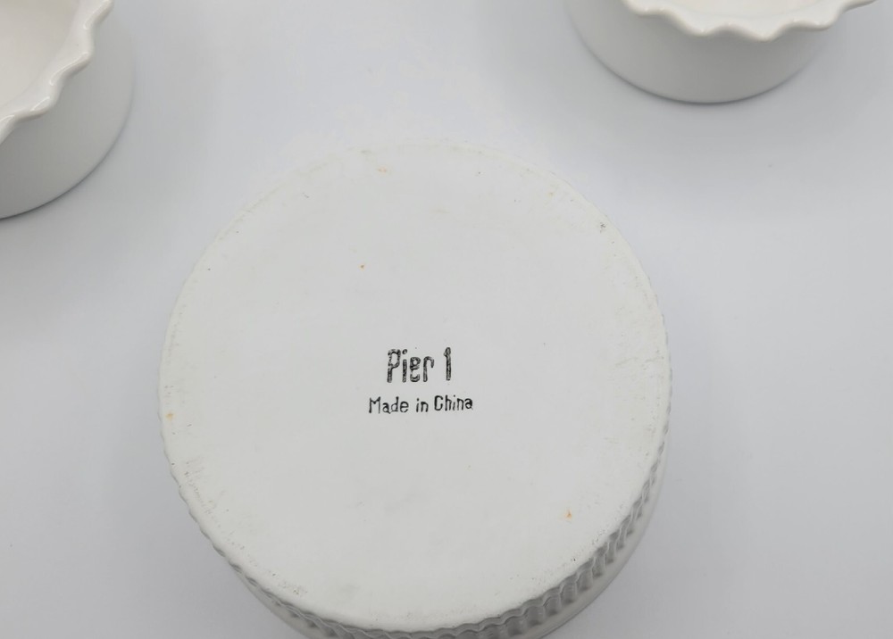 Ramekin Souffle Baking Dishes Pre-owned