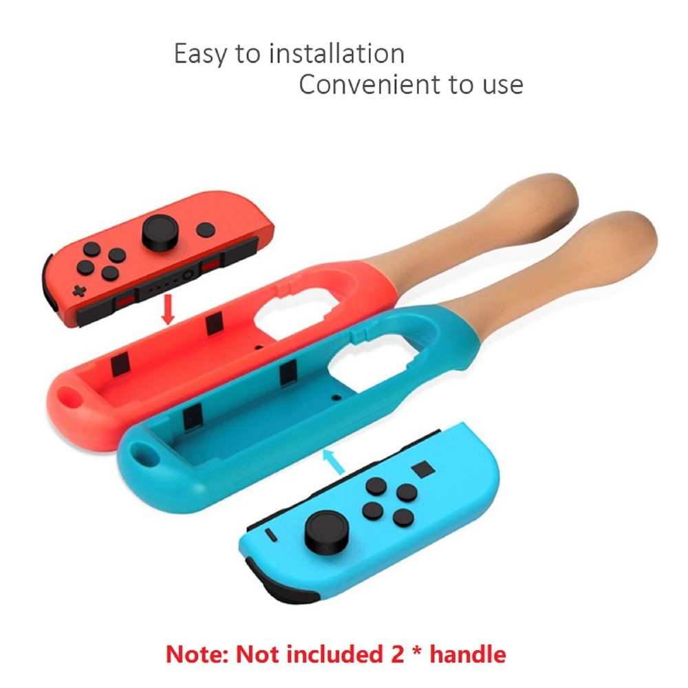 ABS Plastic Drumsticks Adapter For Nintend Switch Controller Grip