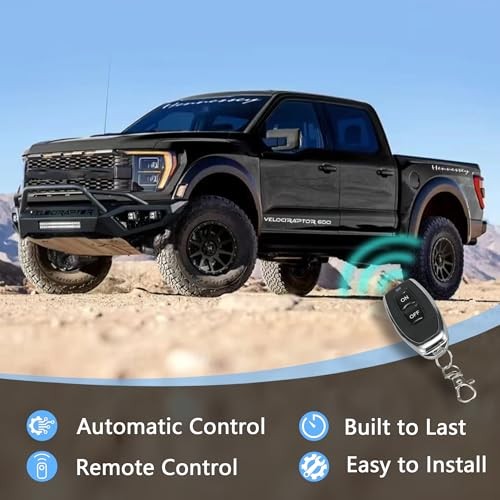 Remote Battery Disconnect Switch 12V, Negative Disconnect Switch with Anti 200A