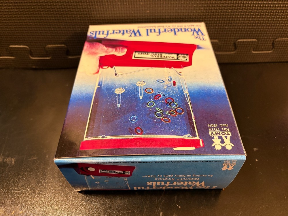 Tomy Wonderful Waterful Ring Toss - Empty custom designed display box