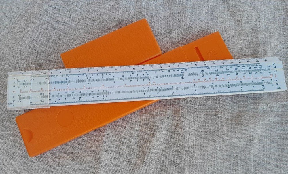 Vintage. Logarithmic ruler. USSR