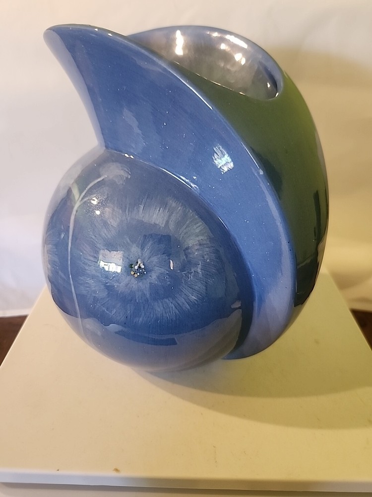 Unique Small Blue Pitcher Ceramic