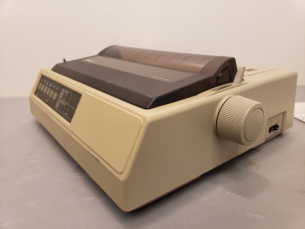 Vintage Sears Roebuck Okidata OKI SR5000 Microline 320 Dot Matrix Printer Tested