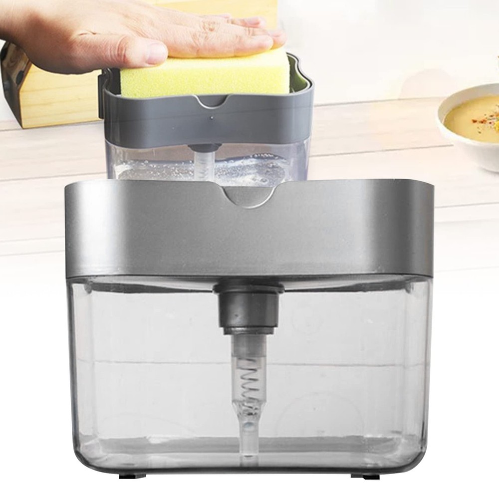 Soap Dispenser, 350ml ABS Plastic Wall Mounted Soap Dispenser, Locking Leakpr...