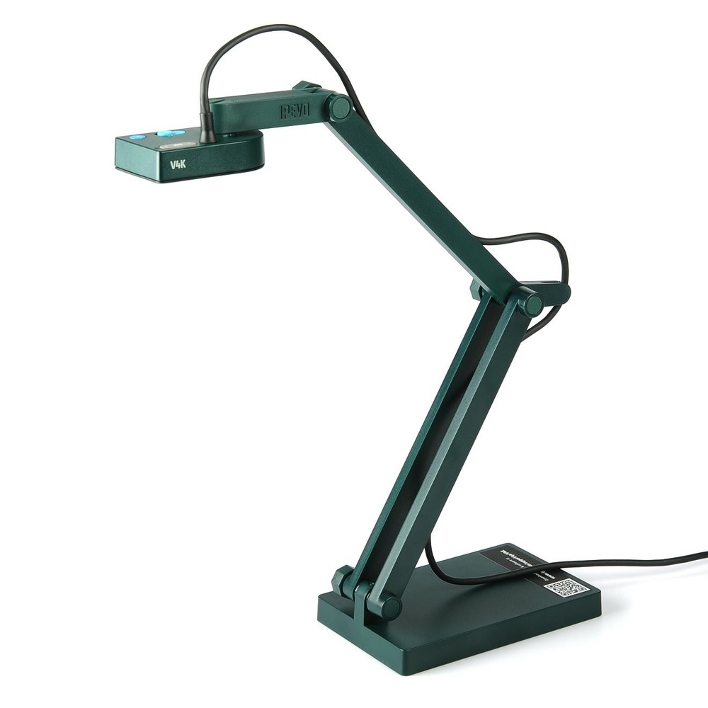 V4K Ultra High Definition 8MP USB Document Camera — Mac OS, Windows, Chromebo...