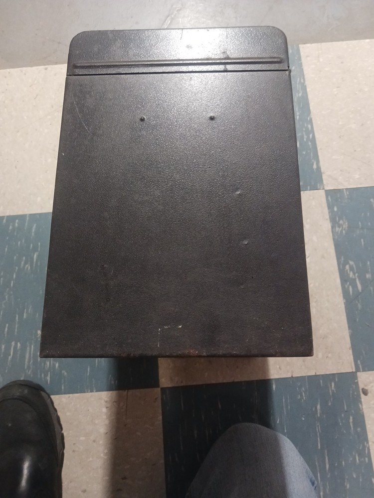 Vintage Craftsman 1476 Pad Sander Empty Metal Tool Box, Used