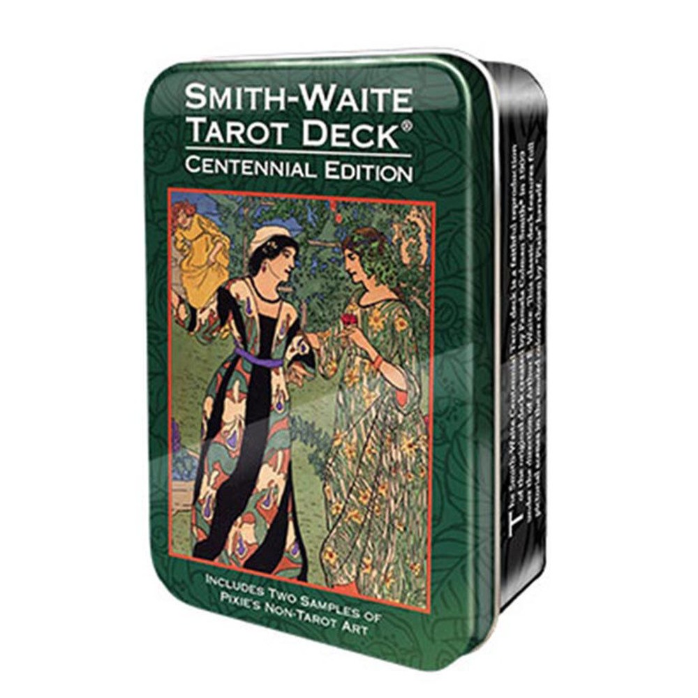 Smith-Waite Tarot Deck Centennial Edition ~ 80 Pocket Sized Cards in Tin