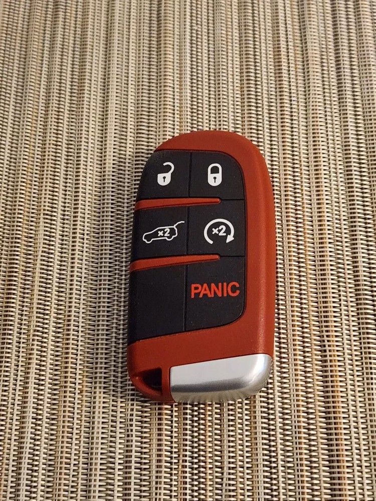 RED SRT TRACKHAWK KEY shell FOB Dodge Jeep Chrysler