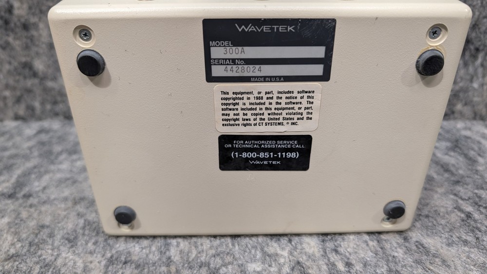 CT Systems (Wavetek) Model 300 Multi Format Signaling Encoder 🔥Works🔥