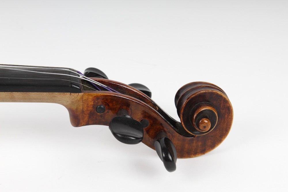 Francesco Ruggeri Model Violin, Alligator Leather Case