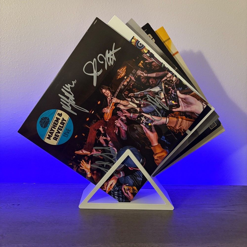 Vinyl Record Sleeve Display Stand