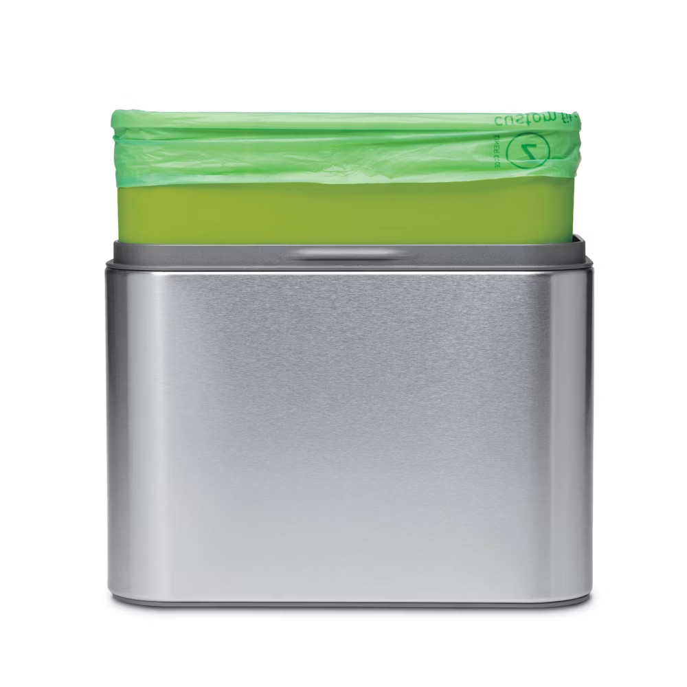 simplehuman Compost Caddy Silver