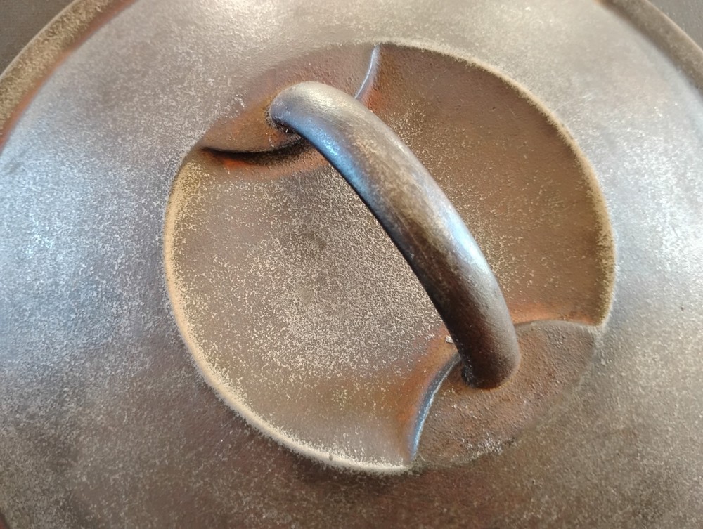 vintage cast iron lid only