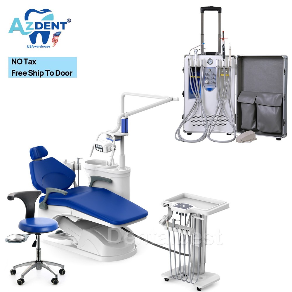 Dental Unit Chair Computer Controlled DC Motor Kit /Delivery Unit Air Compressor