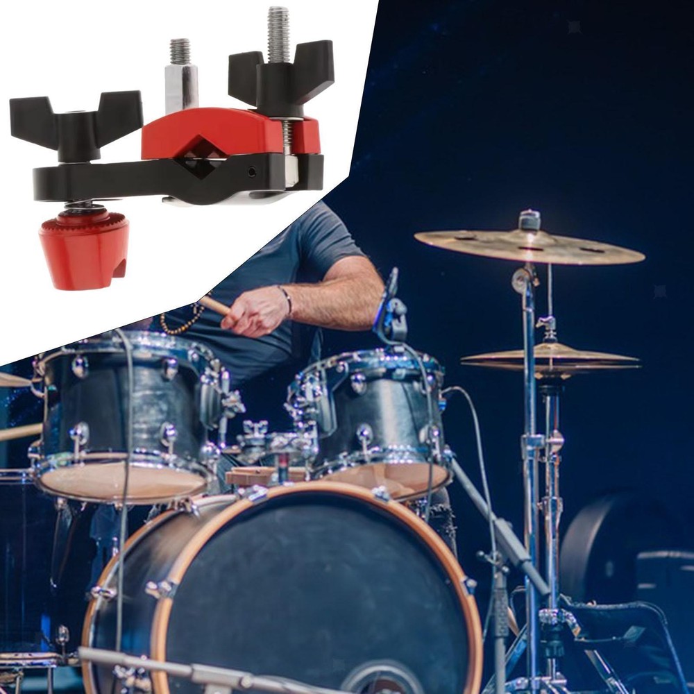 Drum Set Mounting Clamp Mount Clamp Adjustable Cymbal Arm Mounting Bracket