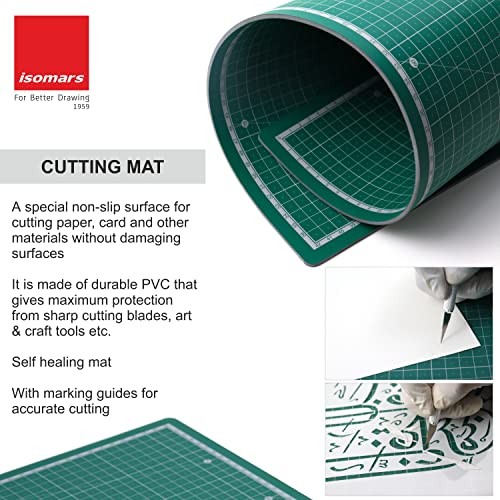 A3 Self Healing Cutting Mat & Circle Cutter Combo Craft Scrapbooking Tool