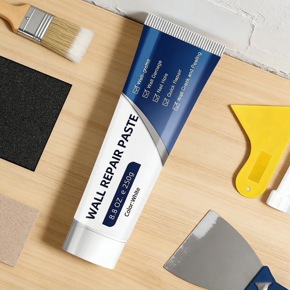 Efficient Drywall Repair Kit With Scraper, 2026 Quick Drying Wall Mending Agent