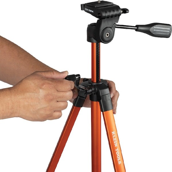Klein Tools 69345 22-61 In. Adjustable Tripod With Mount