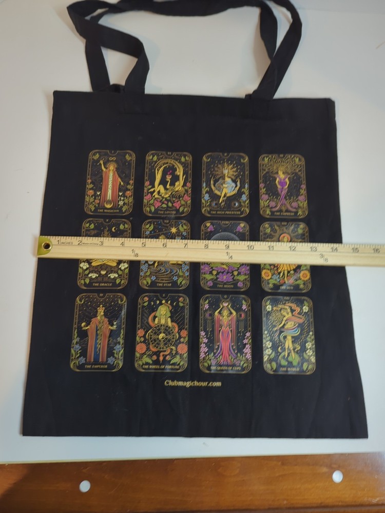 Tarot Card Tote Bag Magic Hour