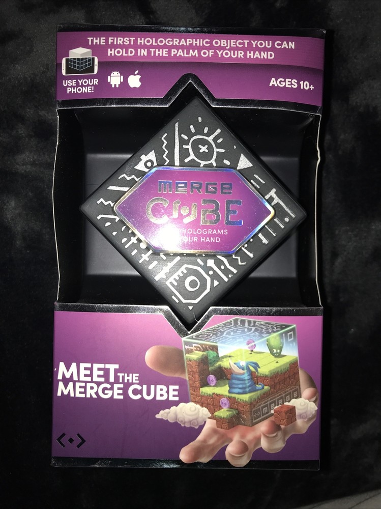 Meet The Merge Cube AR/VR Virtual Apps & Games IPhone Android