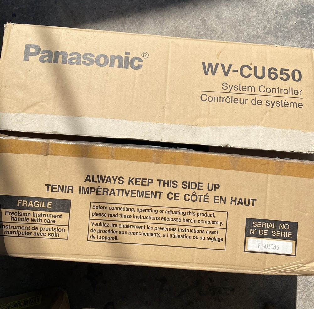 Panasonic Security System Controller - WV-CU650 Keyboard, Joystick