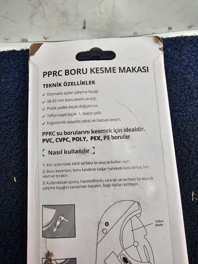 NOROMAX PVC Automatic Plastic Pipe Cutter Hose Cutting Tool