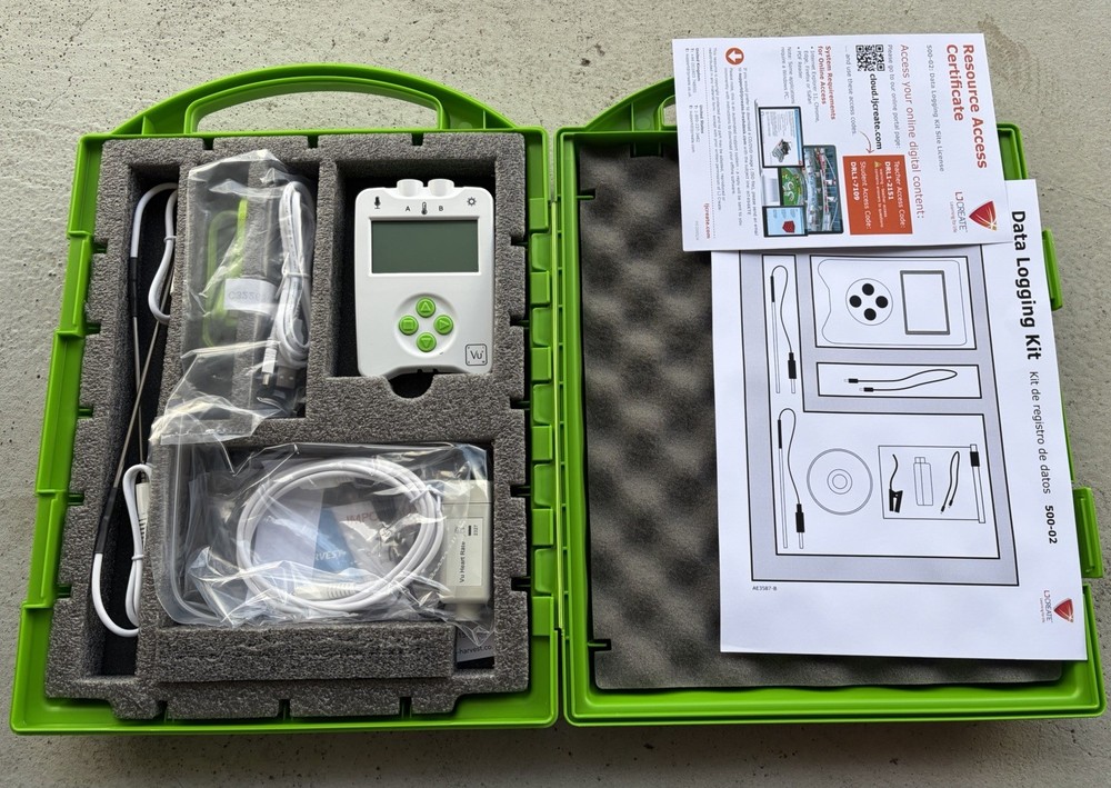 DATA HARVEST LOGGING KIT MODEL 500-02, NEW OPEN BOX!