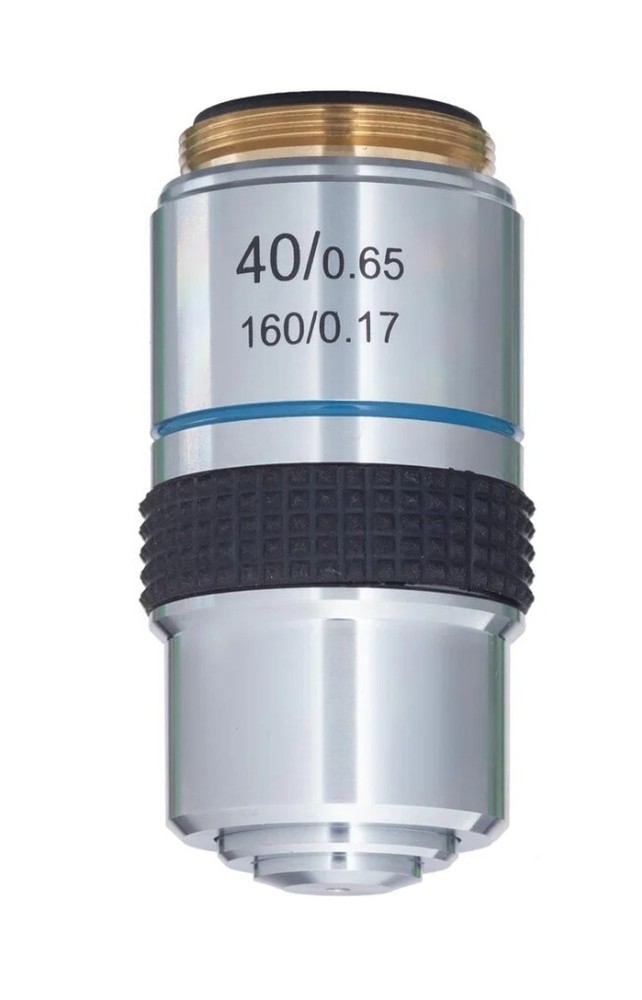 OMAX 40X ACHROMATIC OBJECTIVE LENS  COMPOUND MICROSCOPE *NEW OPEN BOX*