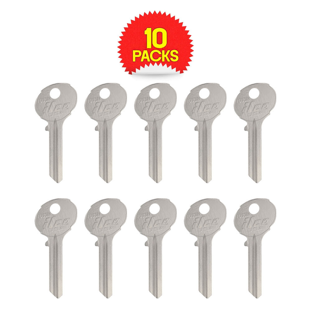 1033N Key Blank – Nickel
