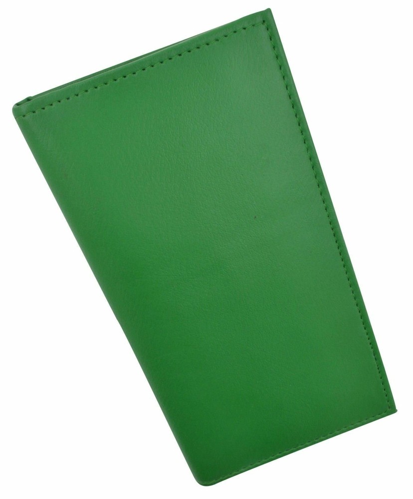 Basic Checkbook Cover GREEN NEW