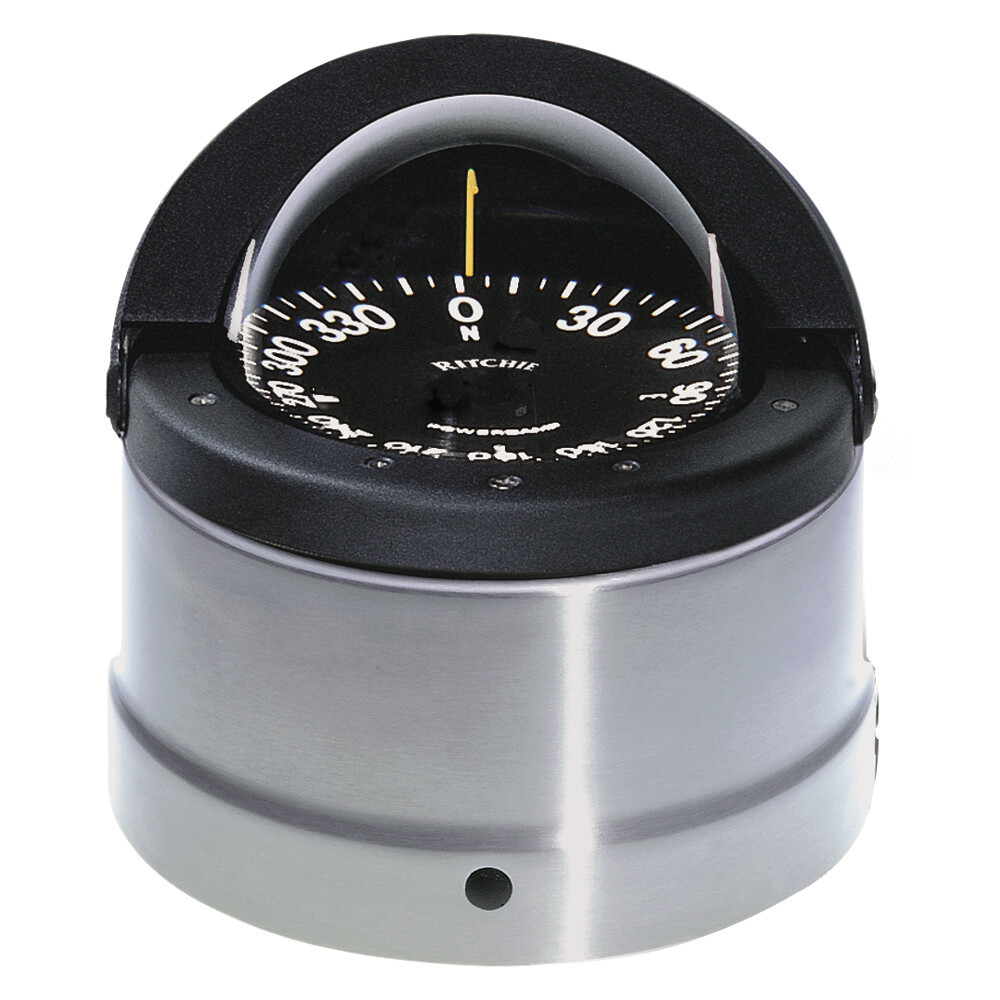 Ritchie DNP-200 Navigator Compass - Binnacle Mount - Polished Stainless
