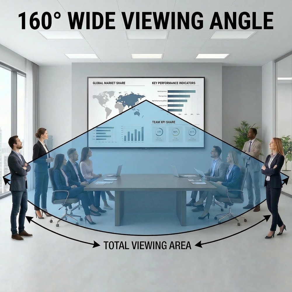 50 Inch Portable Pull Down Projector Screen 16:9 HD Retractable Tabletop Proj...