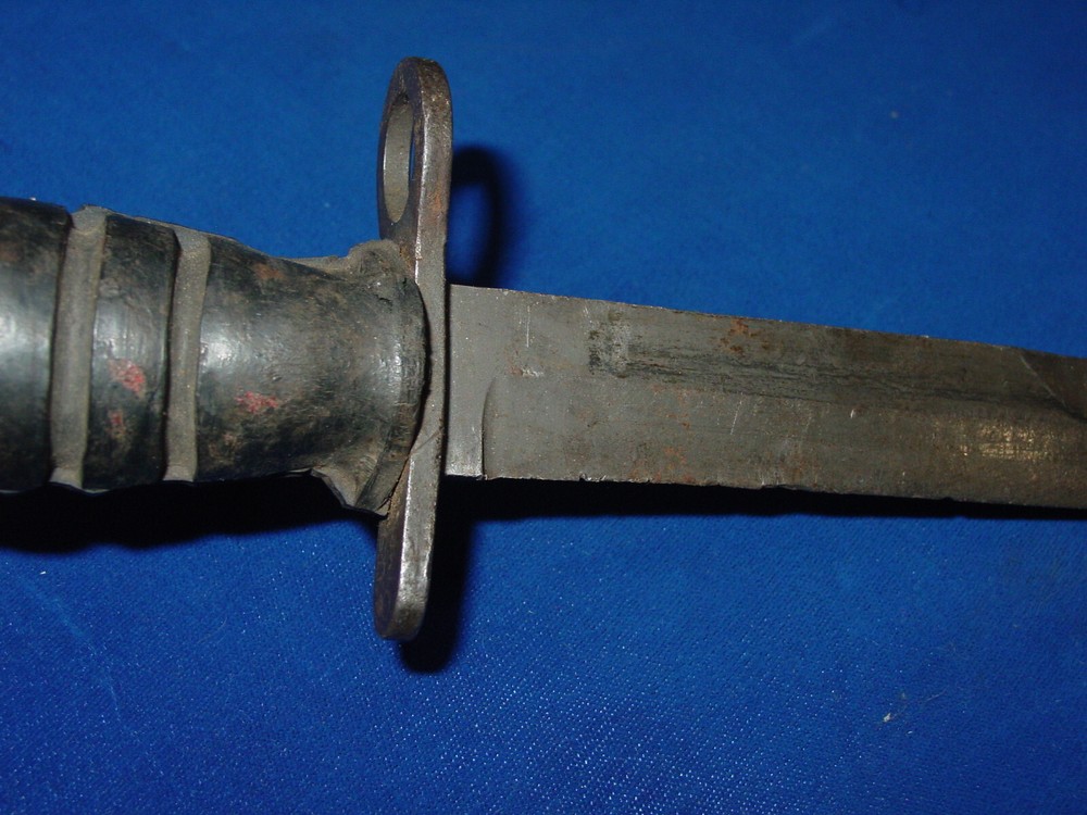 Rubber Handle M1 Carbine Bayonet Imperial w/ M8 Scabbard