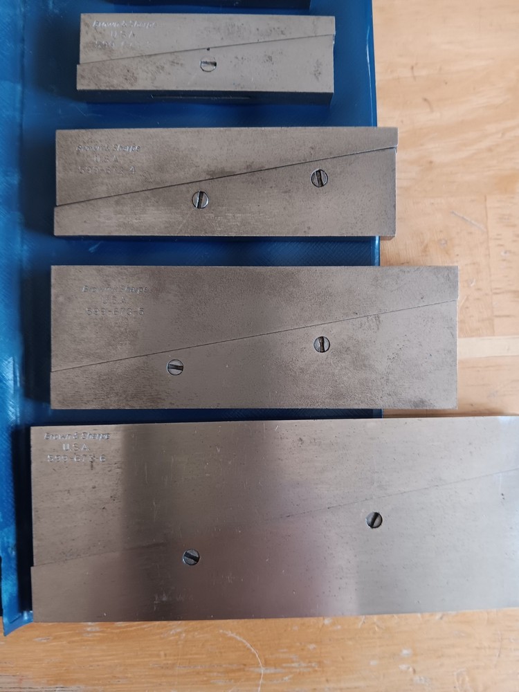 Brown &Sharp Adjustable PARALLEL 599-673-20 EDP 44516