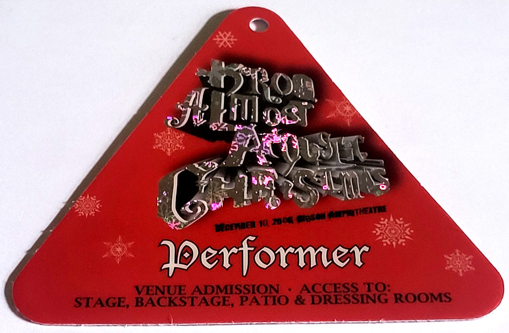 FOO FIGHTERS, PANIC! AT THE DISCO, THE KILLERS - GUEST LAMINATED BACKSTAGE PASS