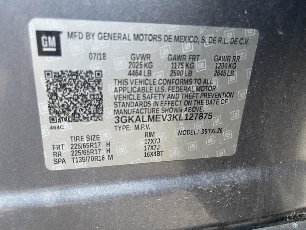 Sun Visor Left Driver Fits 18-22 TERRAIN 968794