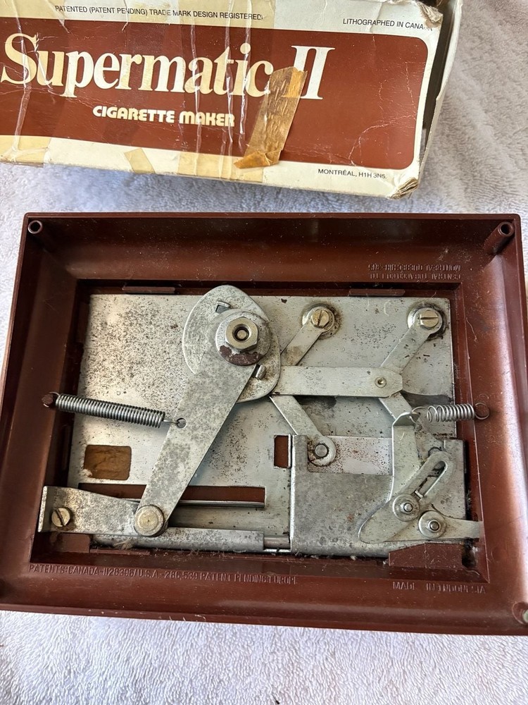 Supermatic II Cigarette Maker Machine A' Cigarettes C.T.C - CANADA INC.