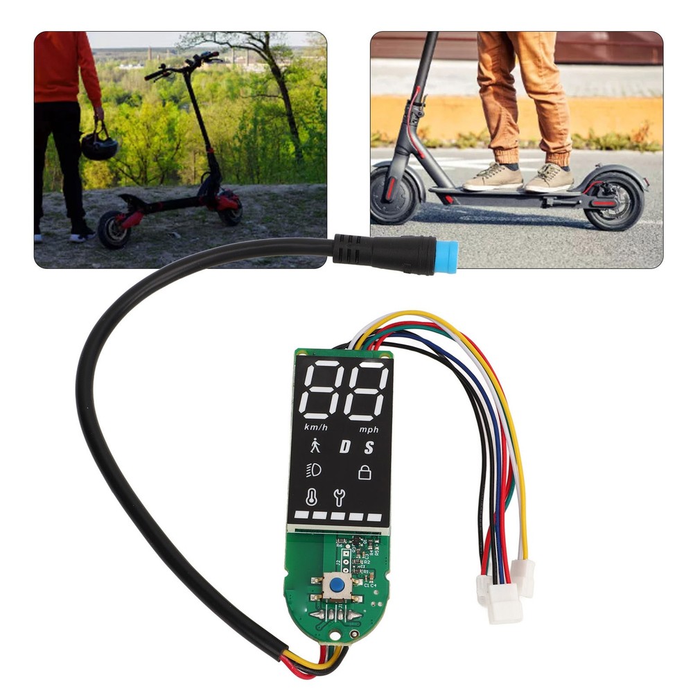 Scooter Dashboard Clear Display Waterproof Replacement Electric