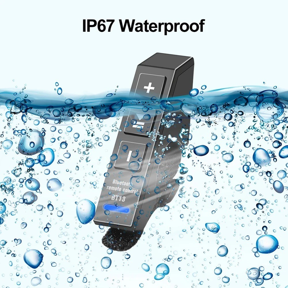 Motorcycle Bike Handlebar Remote Controller Bluetooth 5.0 Handlebar Media5257