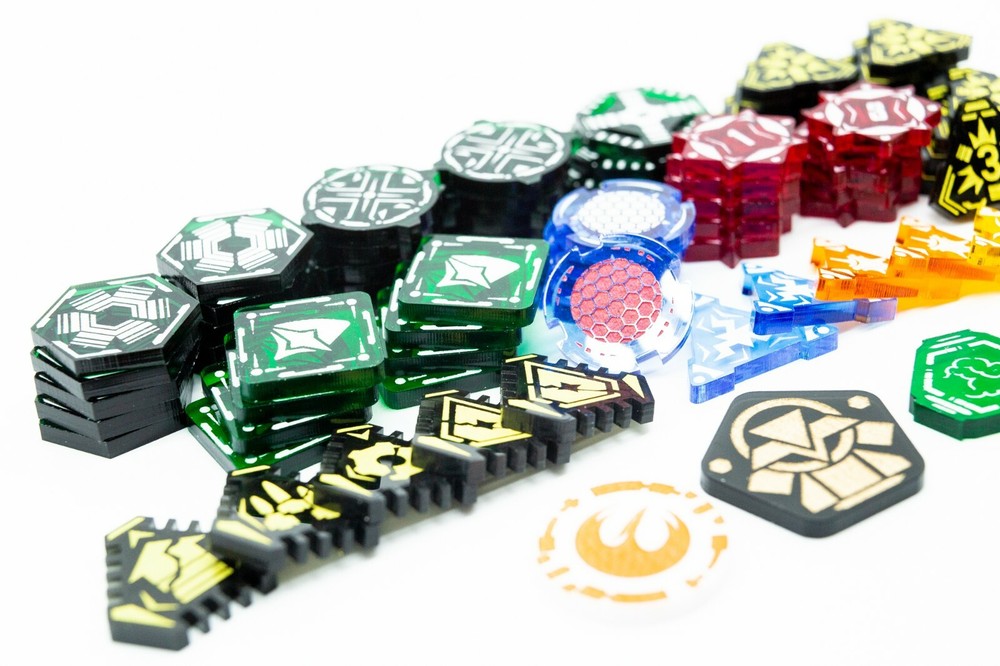 Star Wars Legion Acrylic Token Set
