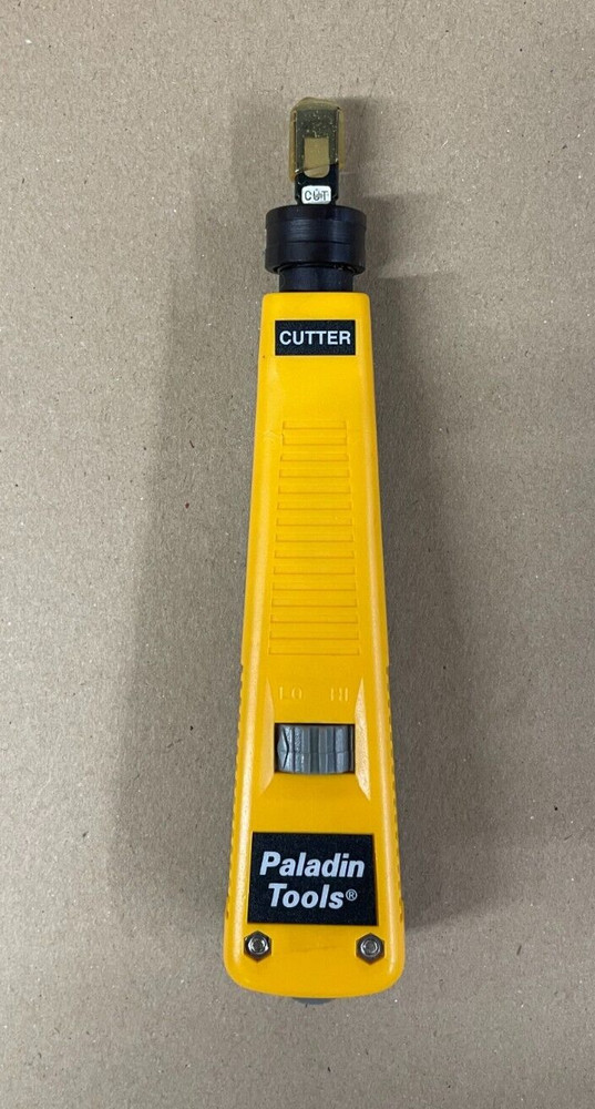 Paladin Tools Punch Down Impact Tool with Cutter