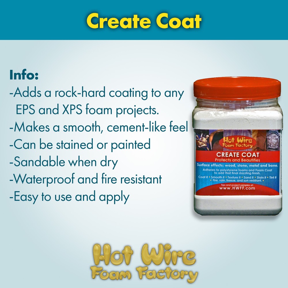 Create Coat Foam Coating - 3lbs #027