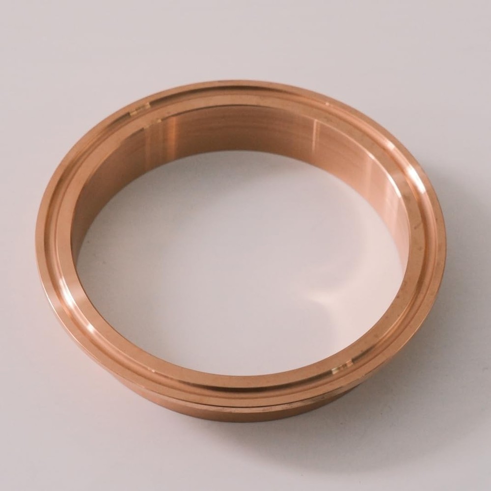 Copper Tri-Clamp/Tri-Clover Weld Ferrule (4" Tri Clamp) - Distilling Brewing