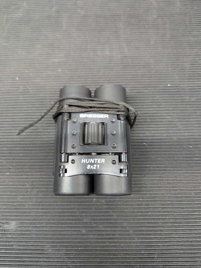 Bresser Hunter 8x21 Binoculars Compact Used Working with Case