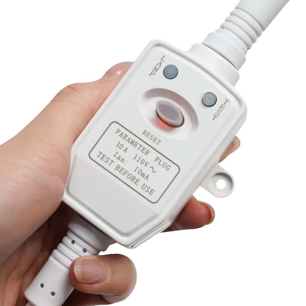 1500W 110V Tank Hot Water Heater Shower Electric Waterproof 30-75℃ White