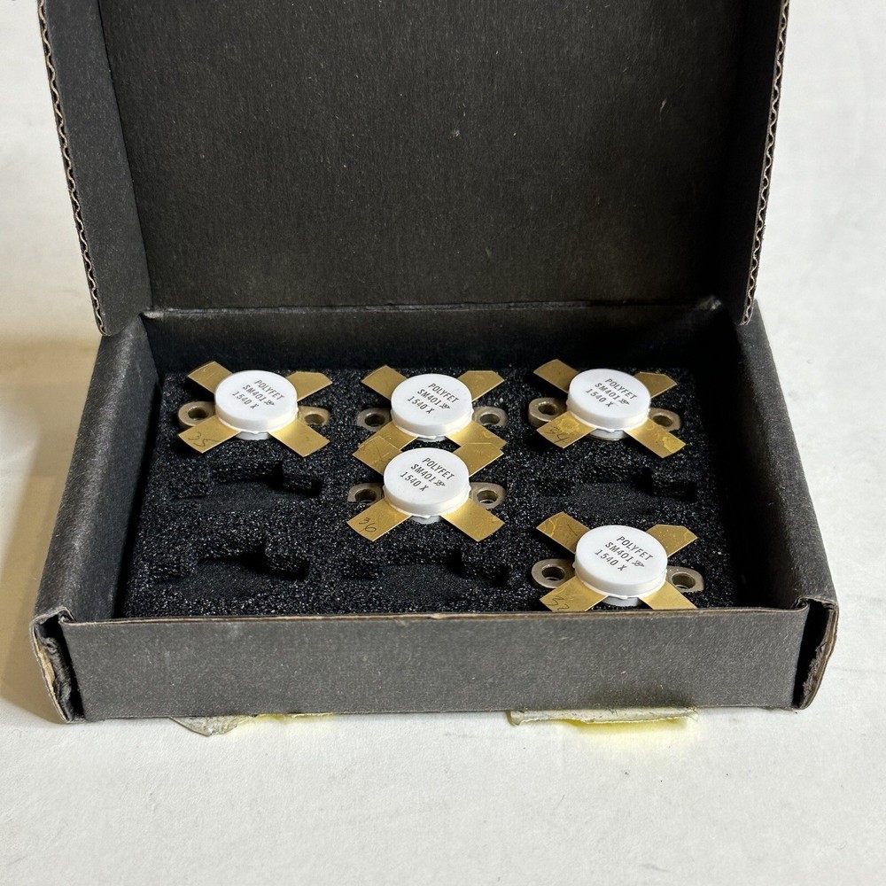 Polyfet RF Devices RF Power Transistor SM401 (5 Available) NOS